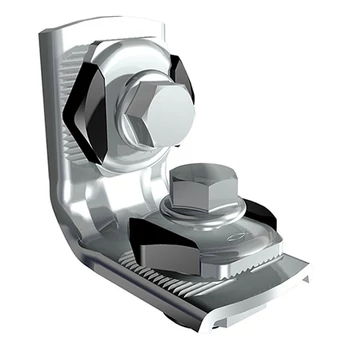 FISCHER 538666 SZERELŐ IDOM DERÉKSZÖGŰ MW CLIX 90° FLS SZERELŐSÍNHEZ