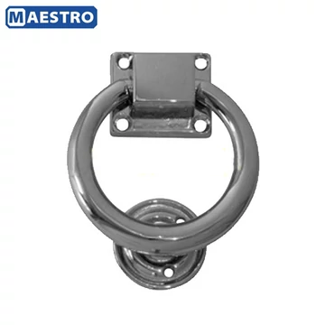 KOPOGTATÓ MATT KRÓM RING 100MM*115MM SZATÉN MAESTRO 4180 CR.SAT