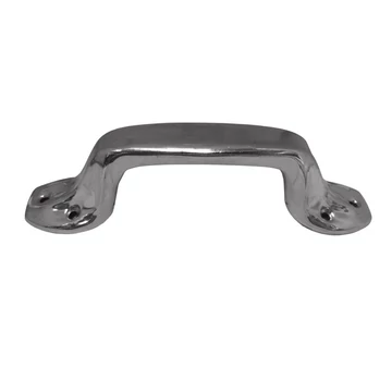 AMIG 5/456 TIRADOR UTOLSÓ DB! MEREVHÚZÓ 145mm CSILLOGÓ KRÓM ÍVELT TALP,SAJTOLT,KÜLSŐ CSAV.