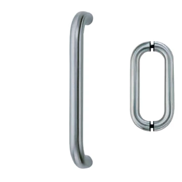 AJTÓHÚZÓ U ALAKÚ 300mm D19mm INOX 2DB KÉTOLDALI RÖGZÍTÉS MHA 819C