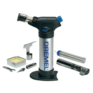 DREMEL F0132200JA FORRASZTÓ PISZTOLY TÖLTHETŐ VERSA FLAME PIEZÓS 1200°C