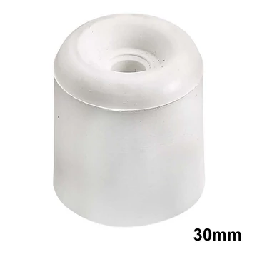 AJTÓÜTKÖZŐ KÚPOS D30-D27*27mm POLI-GUMI FEHÉR D5mm FURAT MAGYAR