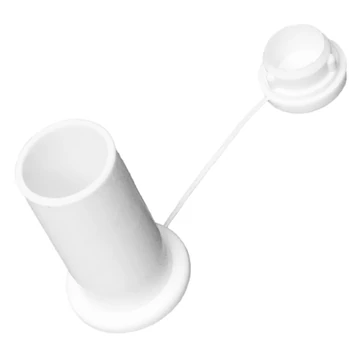 REDŐNYÜTKÖZŐ KICSI MŰANYAG D20x30mm ÁTMENŐFURATTAL FEHÉR MAGYAR