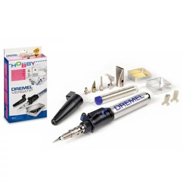 DREMEL F0132000KA FORRASZTÓPÁKA GÁZOS KÉSZLET HOBBY VERSATIP. +6DB TARTOZÉK