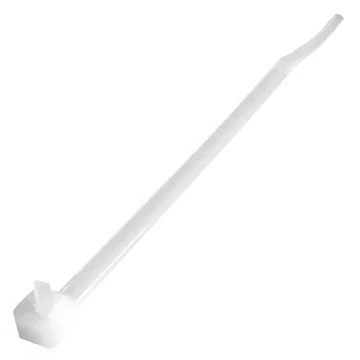 KÖTEGELŐ 150mm FEHÉR(NATÚR) OLDHATÓ FŰZŐKARIKÁS (BONTOTT) IMPORT