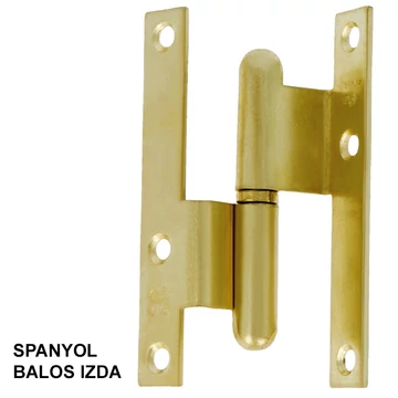 AMIG 1/318 IZDA HARMÓNIKAAJTÓ PÁNT 95*52*2mm REZEZETT SZÖGL.-HAJLÍTOTT BAL