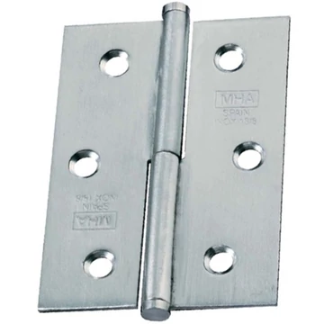 AJTÓPÁNT 80*60mm INOX SZÖGLETES SIMA JOBB MHA 277 DCHA