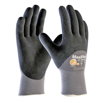 VÉDŐKESZTYŰ SZÜRKE-FEKETE 10 MAXIFLEX ULTIMATE 42-874 ATG VO-A3112/10