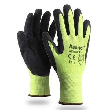 KAPRIOL 28036 VÉDŐKESZTYŰ SÁRGA-FEKETE 9-ES NEW GRIP