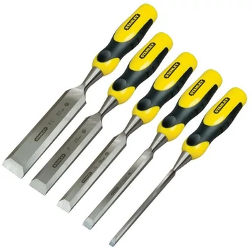 STANLEY 216885 FAVÉSŐ KÉSZLET 5DB-OS MŰANYAG NYÉL - 6,12,18,25,32