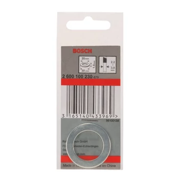 BOSCH 2600100230 KÖRFŰRÉSZTÁRCSÁHOZ ADAPTER D30/20/1.8mm SZŰKÍTŐ GYŰRŰ
