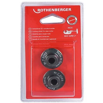 CSŐVÁGÓKERÉK INOXRA 1/4-2col 2DB/CSOMAG ROTHENBERGER 070089D