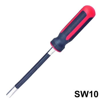 FLEXIBILIS DUGÓKULCS SW10*150 FEKETE MARKOLATTAL Z-TOOLS 040303-0483
