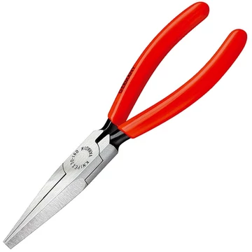 LAPOSFOGÓ 140mm HOSSZÚCSŐRŰ, POLÍR.FEJ PVC NYÉ KNIPEX 3011140