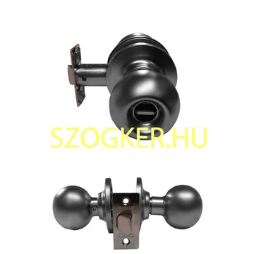 TESA 3900U0CM GOMBOS BEJÁRATI AJTÓZÁR 60mm MATT KRÓM RETESZ+CIL
