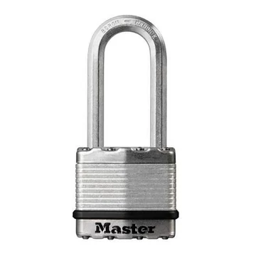 MASTERLOCK M5 DLH LAKAT 50mm HOSSZÚKENGYELES ACÉL IDŐJÁRÁSÁLLÓ