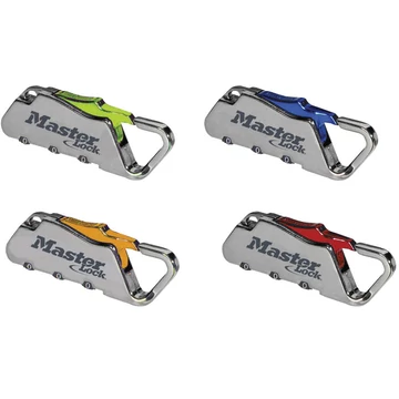 MASTERLOCK 1549EURDCOL KARABÍNER PATENTZÁRAS BEÁLLÍTHATÓ KOMBINÁCIÓJÚ