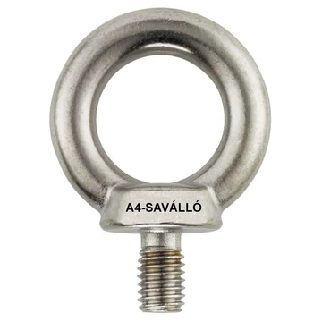 GYŰRŰSCSAVAR M16 DIN 580-A4 SAVÁLLÓ IMPORT