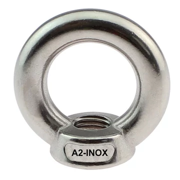 GYŰRŰS ANYA M6 DIN 582-A2 INOX IMPORT