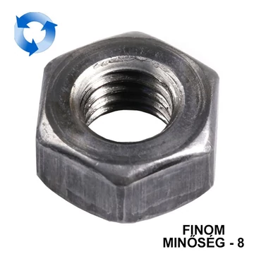 BALOS ANYA HATLAPÚ M10*1.25 DIN 934-8 NAT. EGYEDI