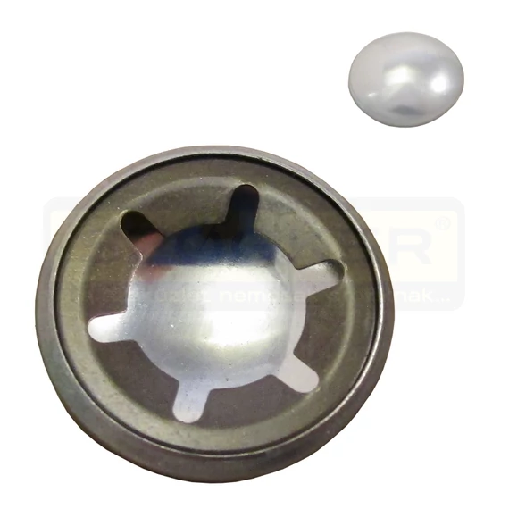 RUGÓANYA-KEREK D10 ZÁRT STAR.TBIZT.D18,4 INOX SAPKÁVAL IMPORT