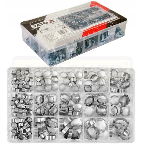 YATO 06784 ACÉL BILINCS KÉSZLET HG. 175 RÉSZES