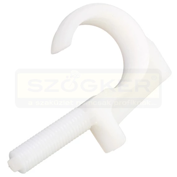 CSŐTARTÓ BILINCS D6 25-28mm SZIMPLA-ÜTHETŐ FEHÉR MŰANYAG KTS 2061252811