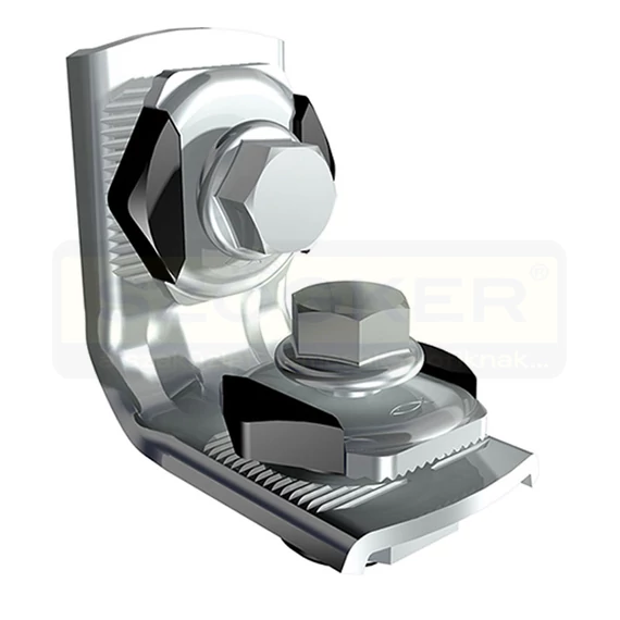 FISCHER 538666 SZERELŐ IDOM DERÉKSZÖGŰ MW CLIX 90° FLS SZERELŐSÍNHEZ