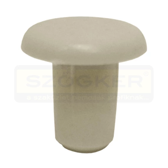 BÚTORCSÚSZTATÓ MŰANYAG SZIMPLA BEIGE  BEFÚRHATÓ D8*13/D15*2 MAGYAR