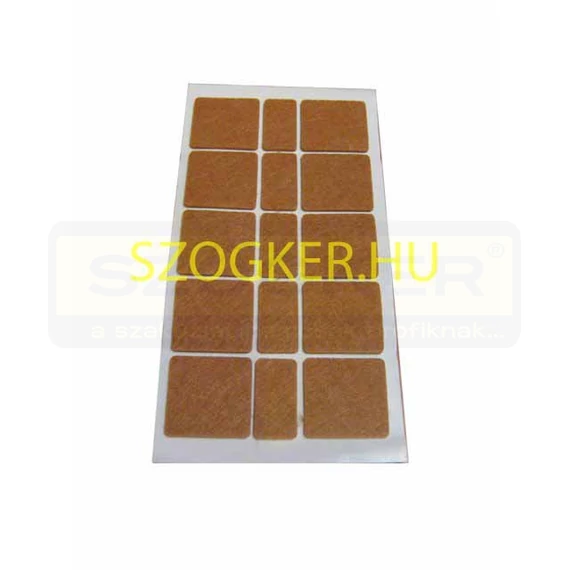 FOREST 10015505040 BÚTORCSÚSZTATÓ FILC 40*40*3mm ÖNTAPADÓS 15DB/CS. SZÖGLETES