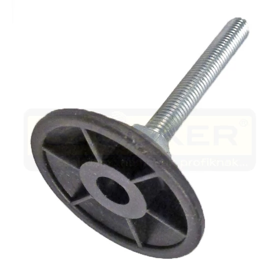 SZINTEZŐTALP ERŐS D50/M8*60 FEKETE TB: 300kg MAGYAR GT50/M8*060