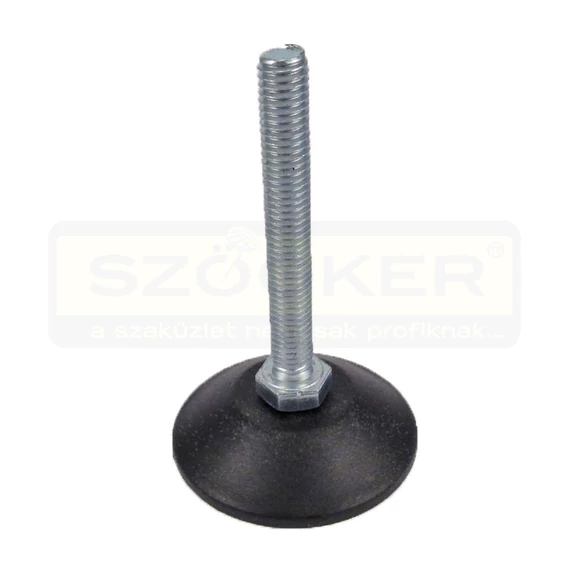 SZINTEZŐTALP ERŐS D50/M8*60 FEKETE TB: 300kg MAGYAR GT50/M8*060