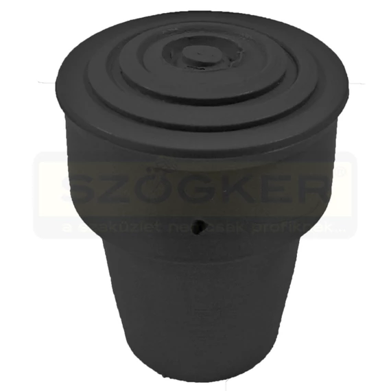 CSŐLÁBVÉG POLI-GUMI D18*40mm EXTRA VASTAG FEKETE MAGYAR