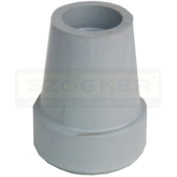 CSŐLÁBVÉG POLI-GUMI D20*41mm ERŐSÍTETT TALPAS V.SZÜRKE MAGYAR