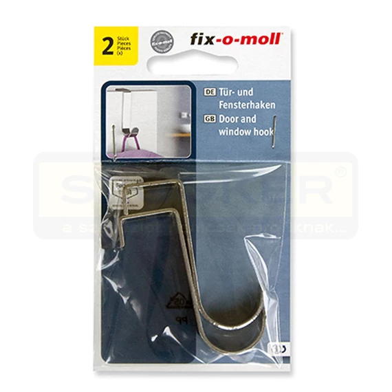 FIX-O-MOLL 35629300 UTOLSÓ DB AJTÓ ÉS ABLAK KAMPÓ ROZSDAMENTES 2DB/CS