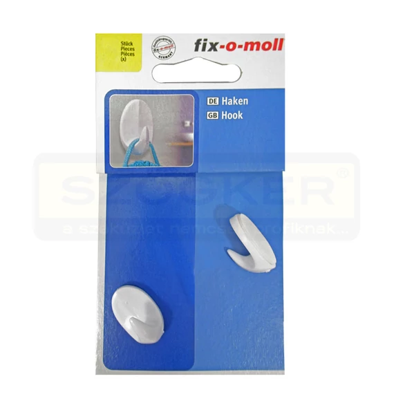 FIX-O-MOLL 3566704 AKASZTÓ ÖNTAPADÓS 43*26mm FEHÉR 2DB/CS