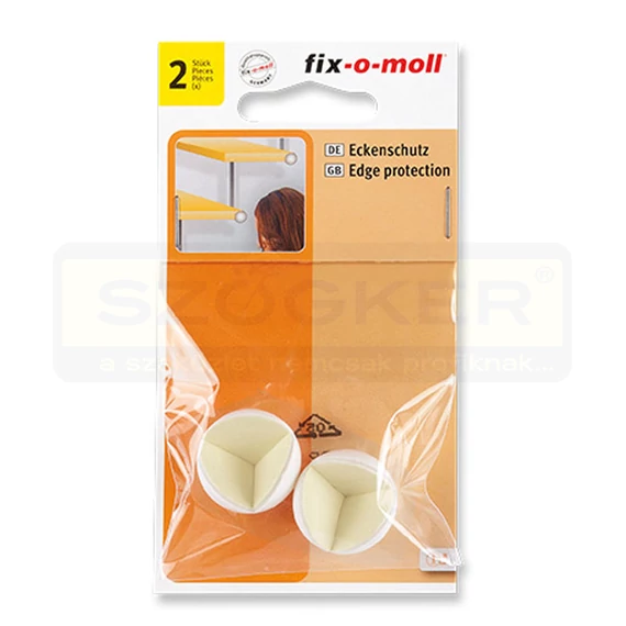 FIX-O-MOLL 3566667 SAROKVÉDŐ ÜTKÖZŐ  ÖNTAPADÓS D25mm FEHÉR 02DB/CSOMAG