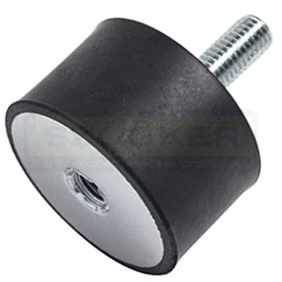 REZGÉSCSILLAPÍTÓ GUMIBAK 30/30-M8*20 EGYOLDALON M.SZÁR IMPORT