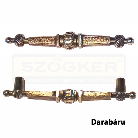 BÚTORHÚZÓ NIKKELSÁRGA 88mm FURAT-TÁVOLSÁG MAGYAR 106NS