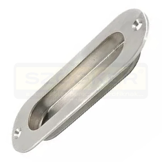 TOLÓAJTÓ FOGANTYÚ 40*120mm INOX OVÁLIS KAGYLÓ IMPORT FH204