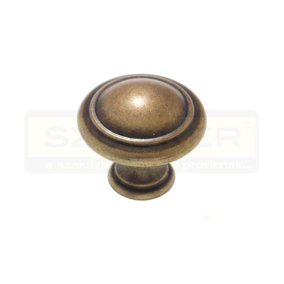 FOREST 10007550500 BÚTORGOMB FÉM D25 2025-25 ANTIK-BRONZ