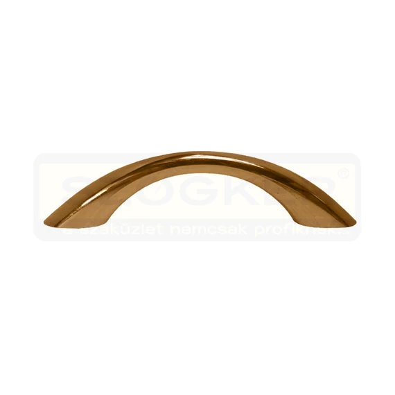 FOREST 10007404970 BÚTORFOGANTYÚ ÍVES 64mm ARANY MŰANYAG