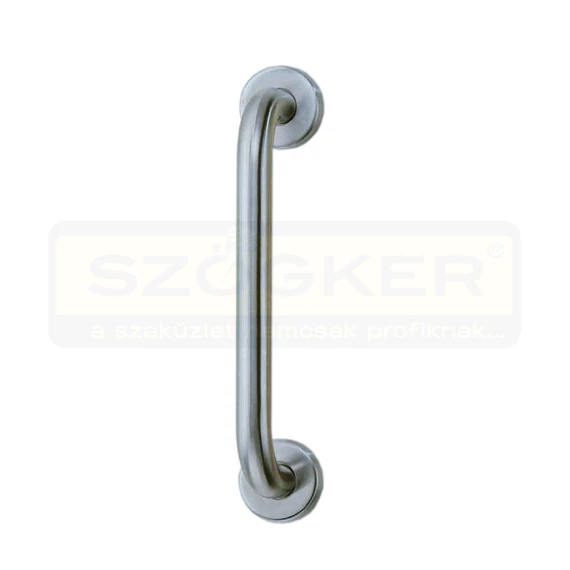 AJTÓHÚZÓ U ALAKÚ 300mm D25mm INOX NAGY ROZETTÁVAL MHA 825