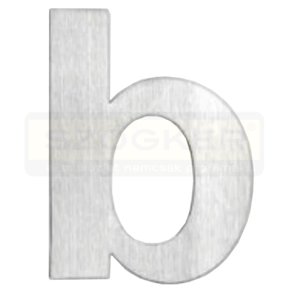 AJTÓBETŰ INOX B CSAVAROZHATÓ 120mm MAESTRO 93030