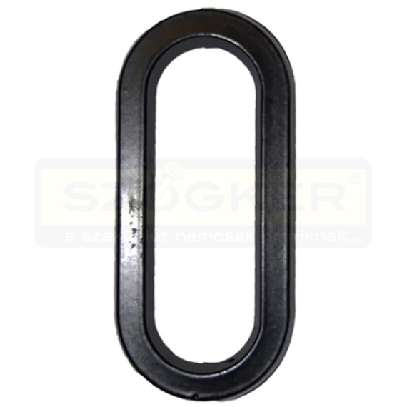 HÁZSZÁM FÉNYES FEKETE 0 ÜTHETŐ D5 CSAPPAL 120mm MAGYAR
