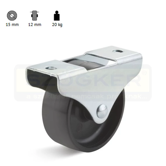 BÚTORGÖRGŐ MINI D15 FEKETE TORWEGGE 1240-15-VE30