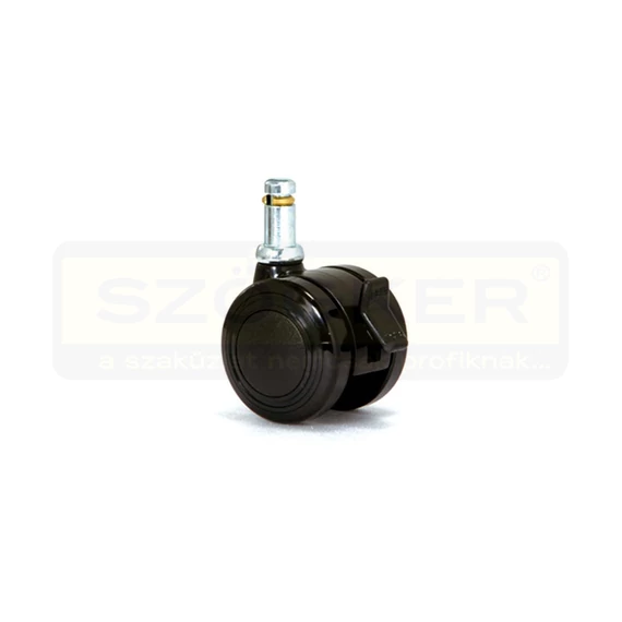 FOTELGÖRGŐ CSAPOS FÉKES D50 MŰANYAG FEKETE D11*23 TB:45Kg AVO 172BISN/50