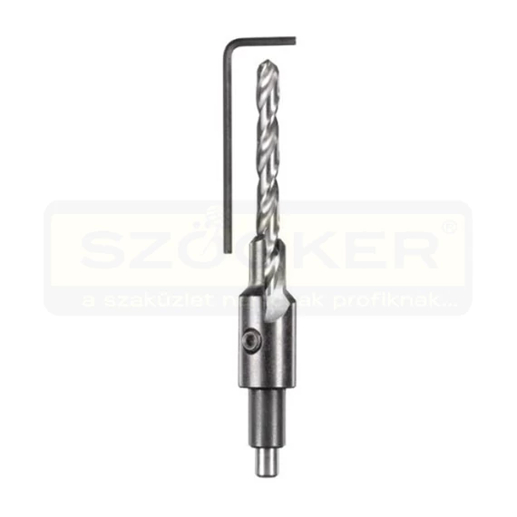 ELŐFÚRÓSZÁR D4,5mm HSS PROFI MÉLYSÉGÜTKÖZŐVEL KWB 49512604