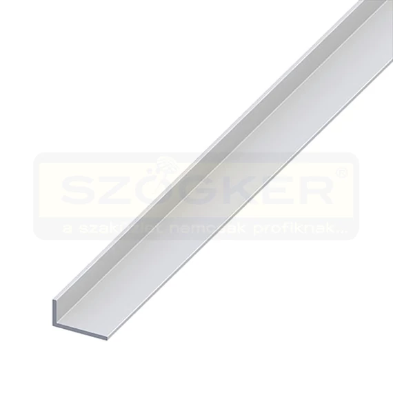 ALU.PROF. SAROK 25*20*1.5/2.0M EZÜST-ELOXÁLT ALFER 05051