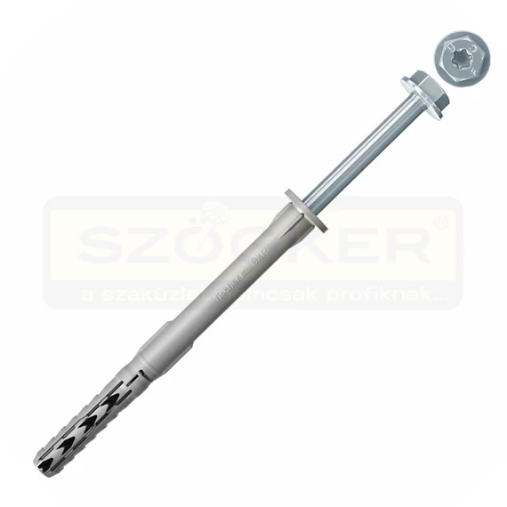 FISCHER 46333 HOMLOKZATRÖGZÍTŐ DÜBEL D10*140 SXR UNIVERZÁLIS HG. HLF CSAVAR